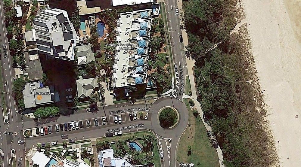 Camargue Beachfront Apartments Maroochydore Exteriör bild